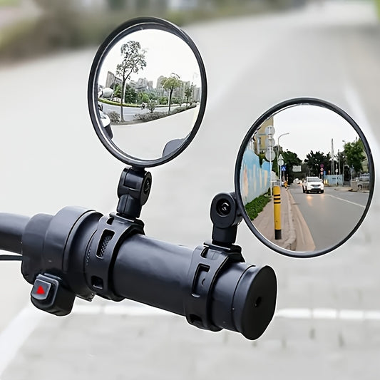 2 Verstelbare Fietsspiegels – 360° Veiligheid & Zicht