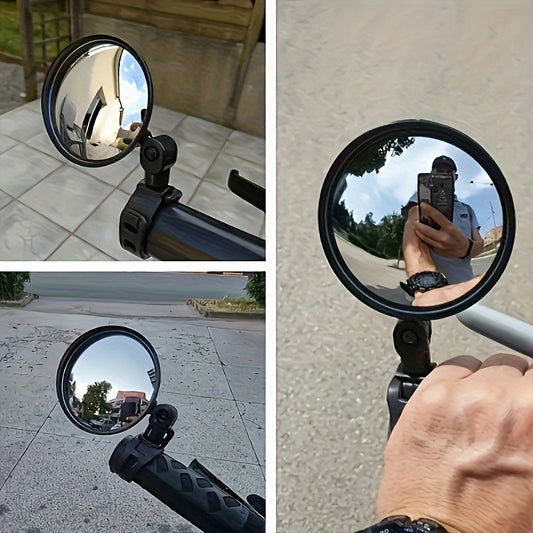 2 Verstelbare Fietsspiegels – 360° Veiligheid & Zicht